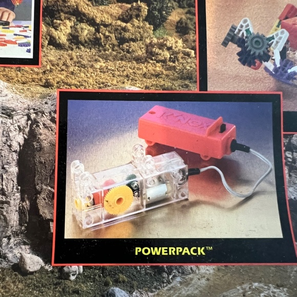 K'Nex K'Nexosaurus w. Power Pack Motor 12511 Build Imagine Moves VTG 1991 - Picture 7 of 11